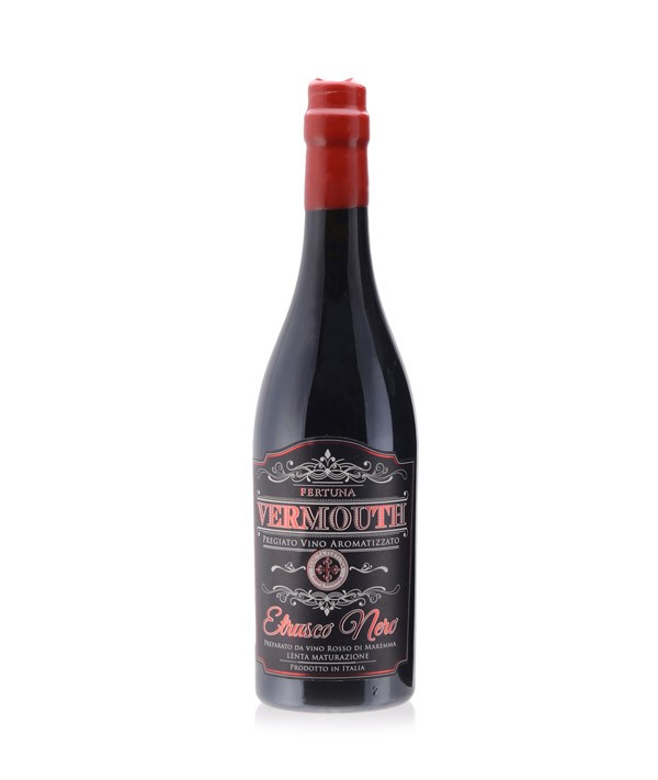 Italia Toscana Maremma Vermouth Rosso Vino Aromatizzato Etrusco Nero