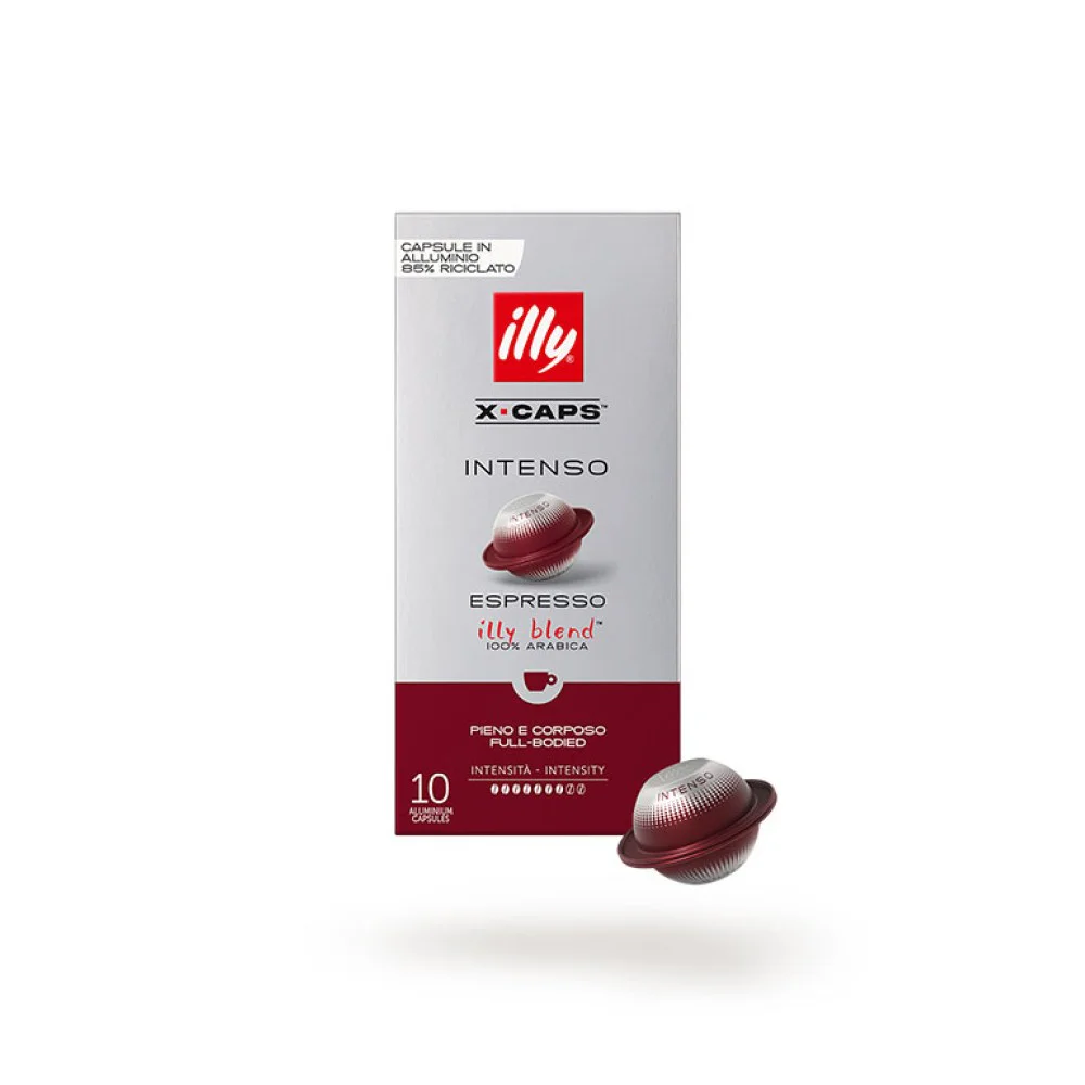Illy X-CAPS 10 Capsule di caffè tostato Intenso