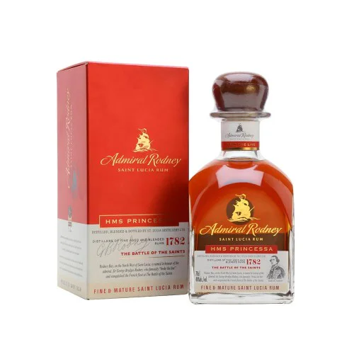 St. Lucia HMS Princessa Admira Rodney Rum 