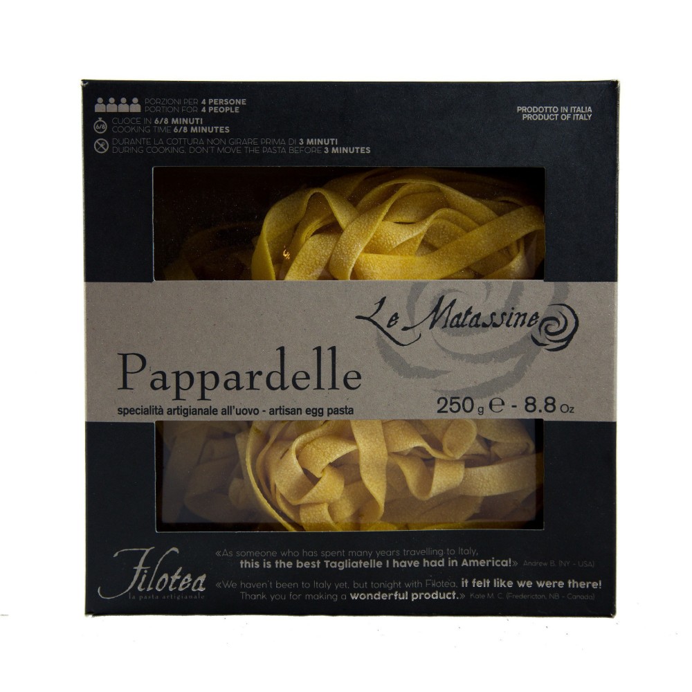 Le Matassine Pappardelle Filotea 250g