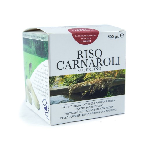 Dispensa Riso Carnaroli Superfino Riserva San Massimo 500
