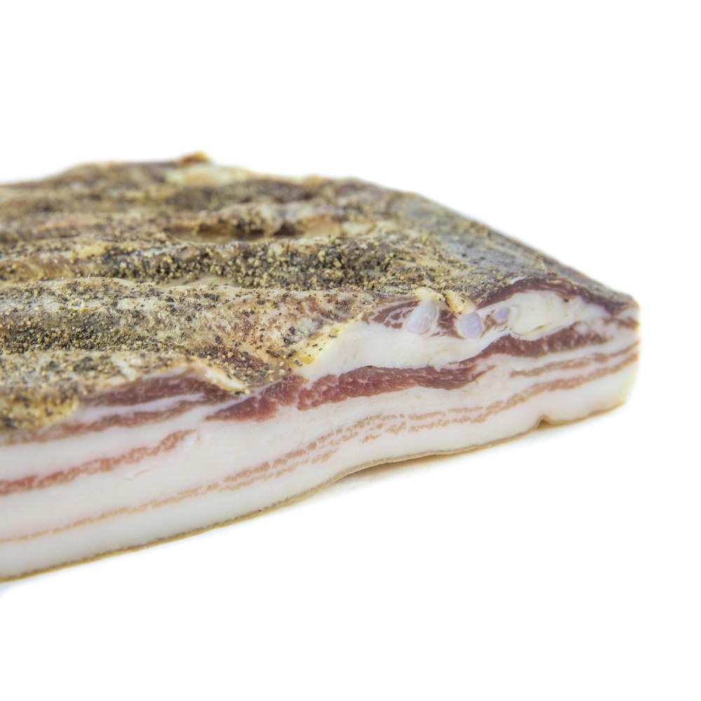 Produzione Artigianale Alessandrelli Salumi Stagionati Pancetta Tesa 300G