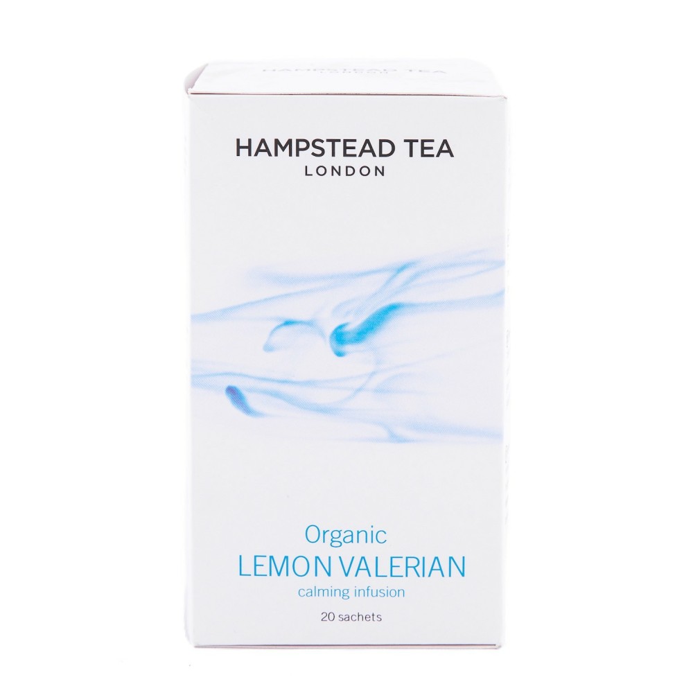 Tisane Organic Lemon Valerian, Hampstead Tea, 20 Bustine
