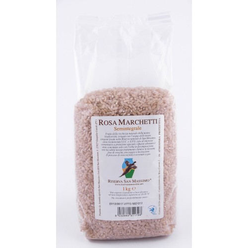Riso Rosa Marchetti Semintegrale, Riserva San Massimo 1kg