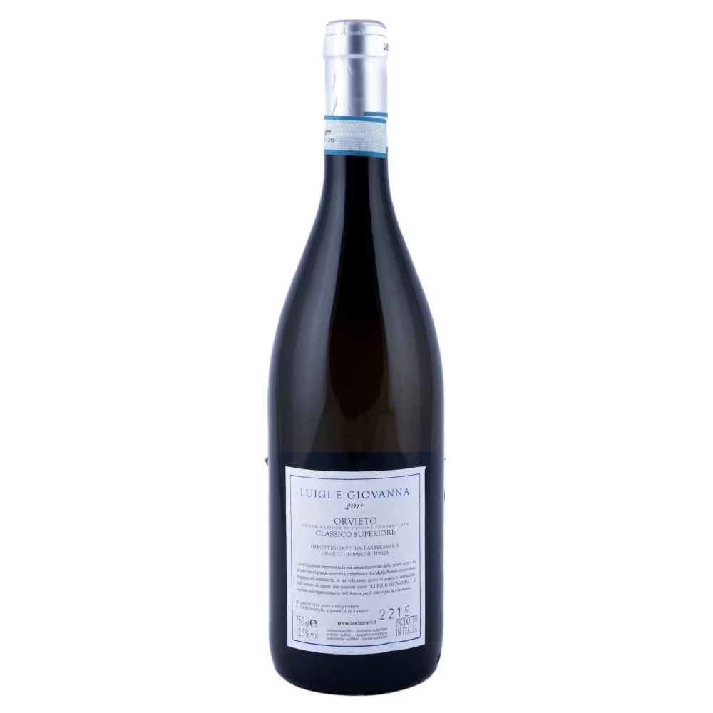 Luigi e Giovanna Barberani, Umbria Bianco "Orvieto DOC" 2012