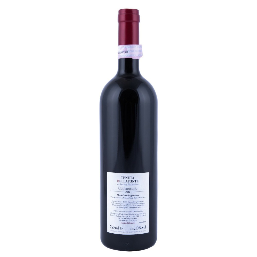 Tenuta Bellafonte,"Collenottolo Montefalco Sagrantino DOCG" Umbria Rosso  2011