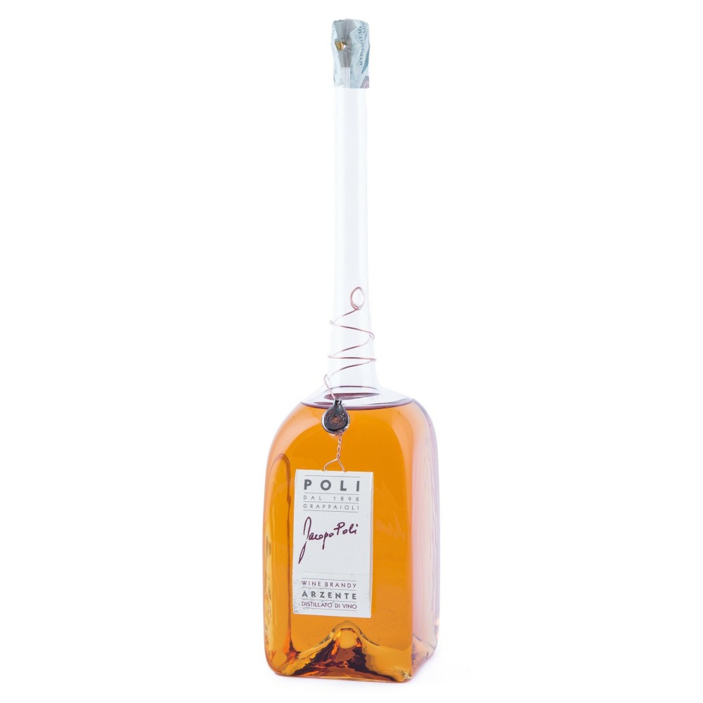 Brandy Arzente, Distillato di Vino Poli, Scatola 500 ml