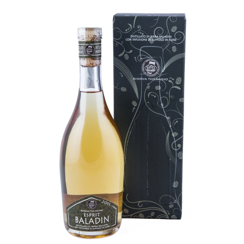 Esprit, Riserva Teo Musso, Distillato di Birra Baladin con Scatola,  70cl