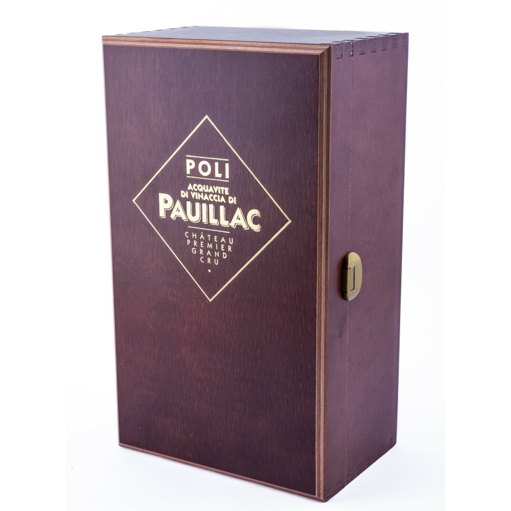 Acquavite, Pauillac Premier Grand Cru Poli, Cassetta Legno 700 ml