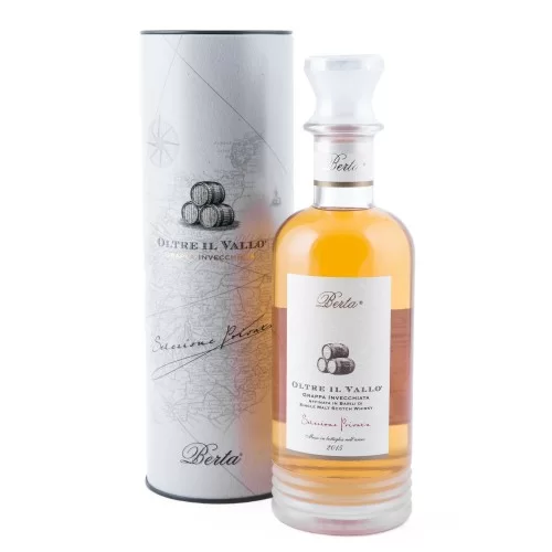 Oltre il Vallo Grappa Invecchiata Berta Scatola Latta 70cl