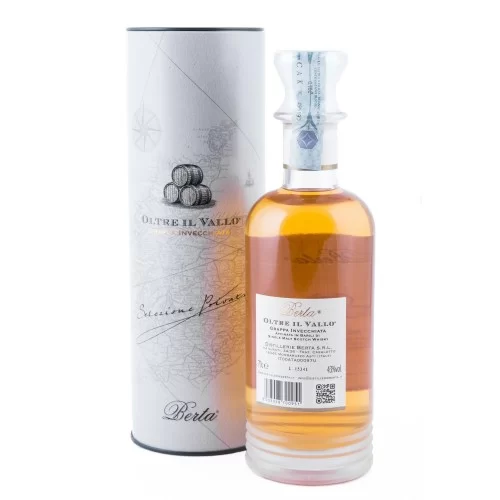 Oltre il Vallo Grappa Invecchiata Berta Scatola Latta 70cl