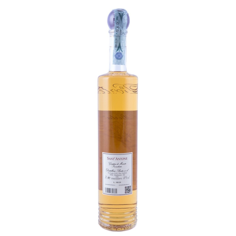 Sant'anione Grappa di Moscato Invecchiata Berta 70cl