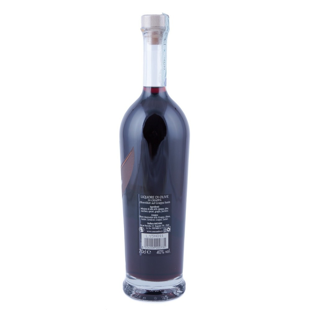 Olia del Garda Liquore di olive in grappa Marzadro 70cl