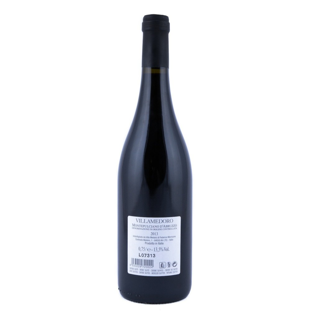 Abruzzo Rosso "Montepulciano D'abruzzo DOC" 2013 - Villamedoro