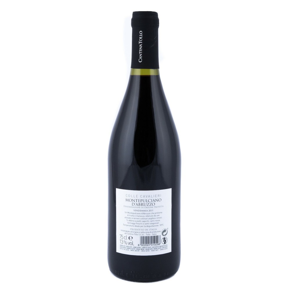 Montepulciano D'Abruzzo Dop 2015 - Colle Cavalieri Cantina Tollo