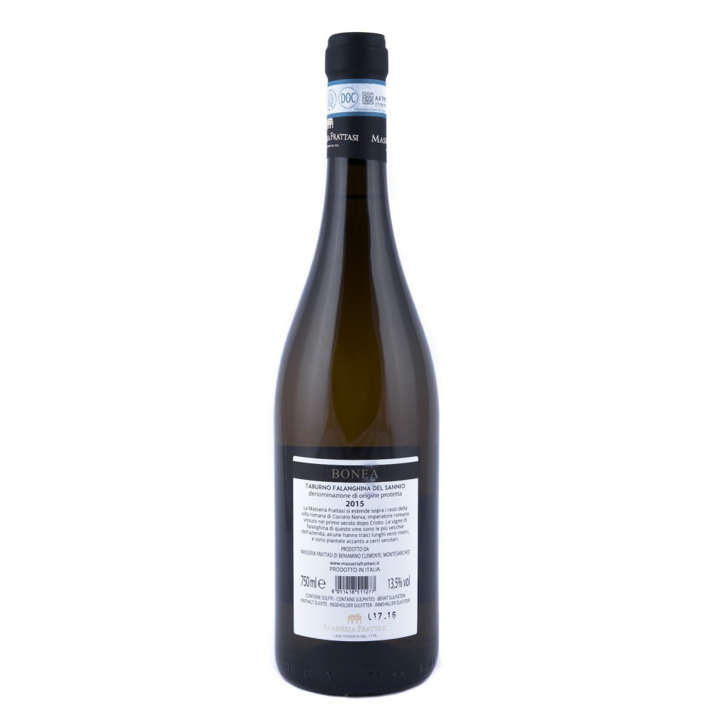 Masseria Frattasi Taburno Falanghina del Sannio DOP "Bonea" 2015  Masseria Frattasi