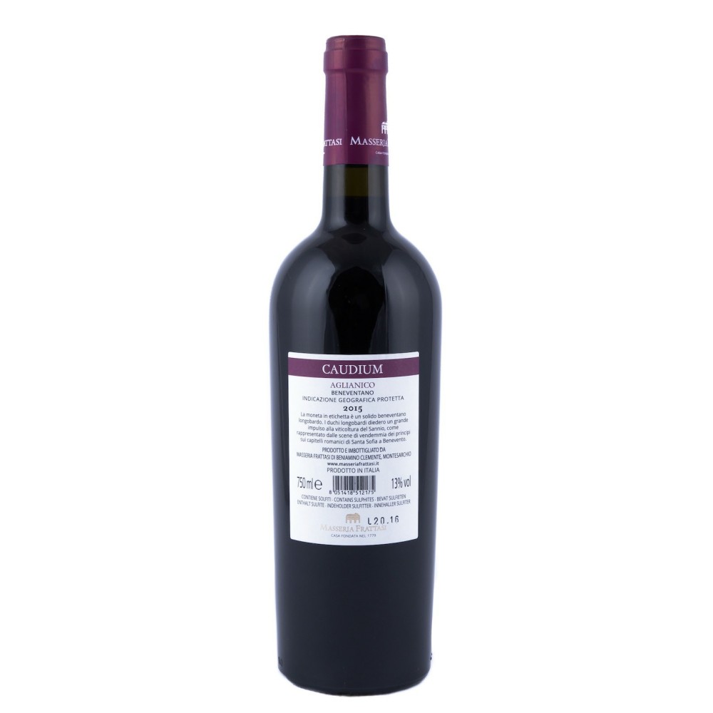 Masseria Frattasi Aglianico Beneventano IGP Caudium 2015