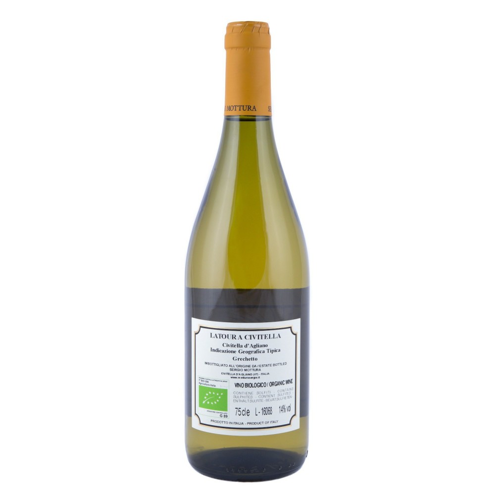 Lazio Bianco Biologico Grechetto Civitella d'Agliano IGT "Latour a Civitella" 2014 - Sergio Mottura