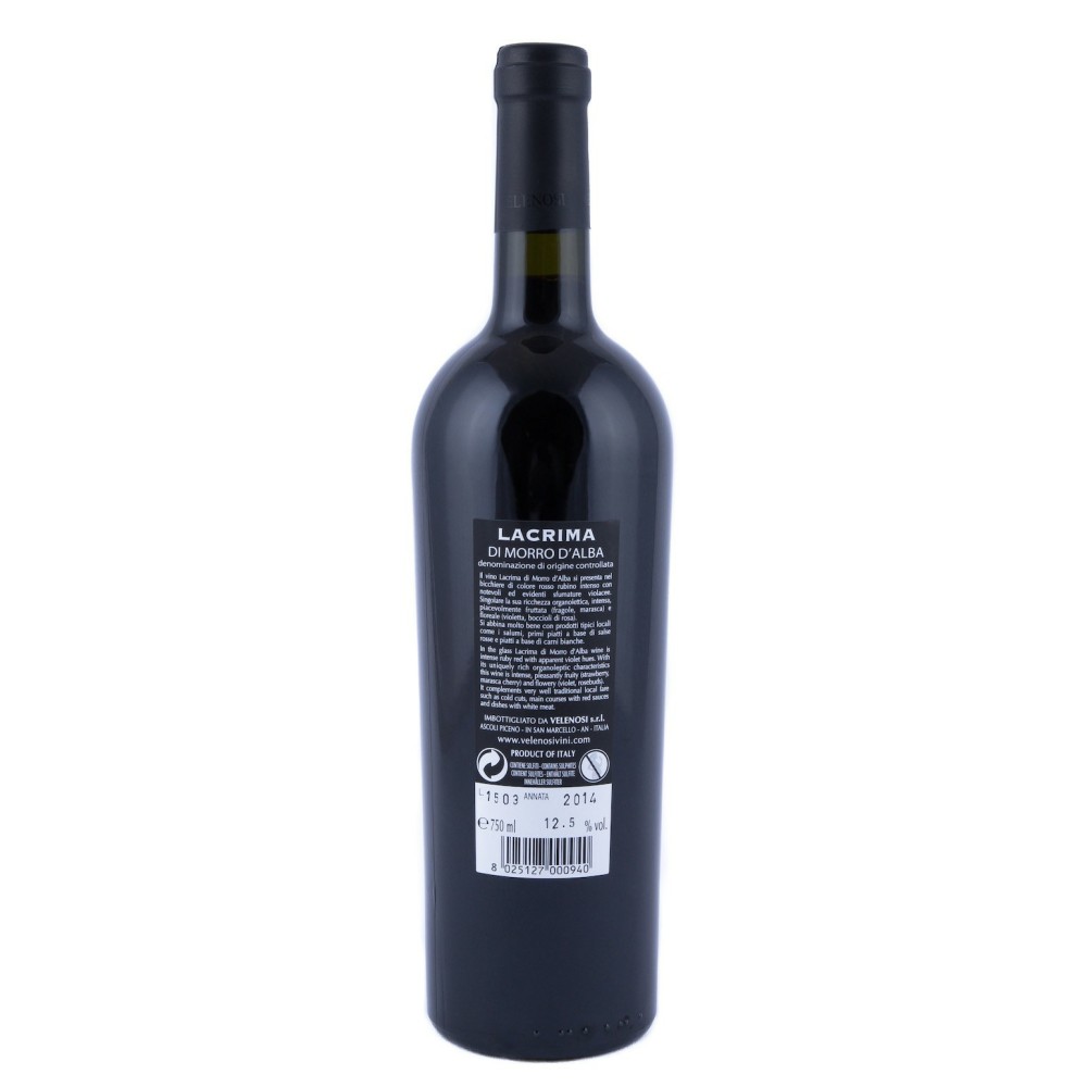 Velenosi Lacrima di Morro Doc Quercia Antica 2014