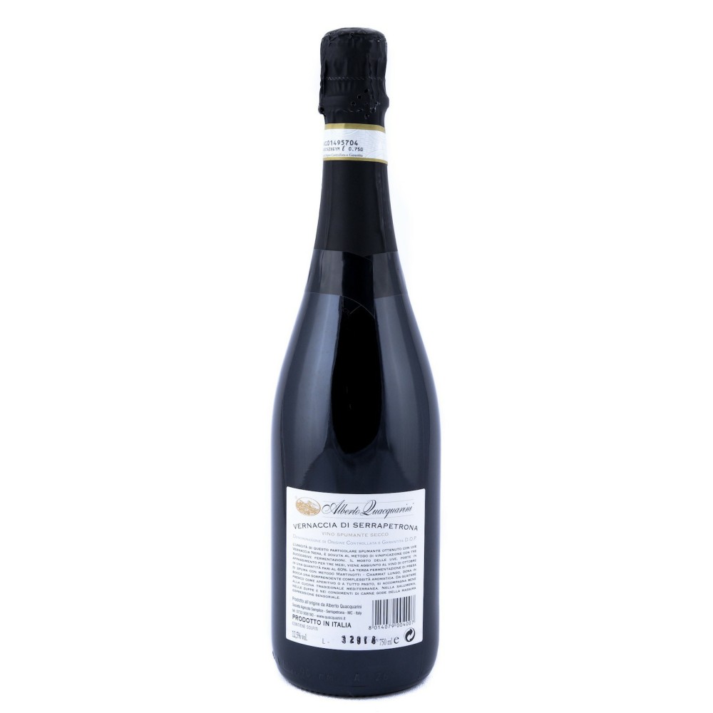 Alberto Quacquarini Vernaccia di Serra Patrona DOCG Vino Spumante Secco