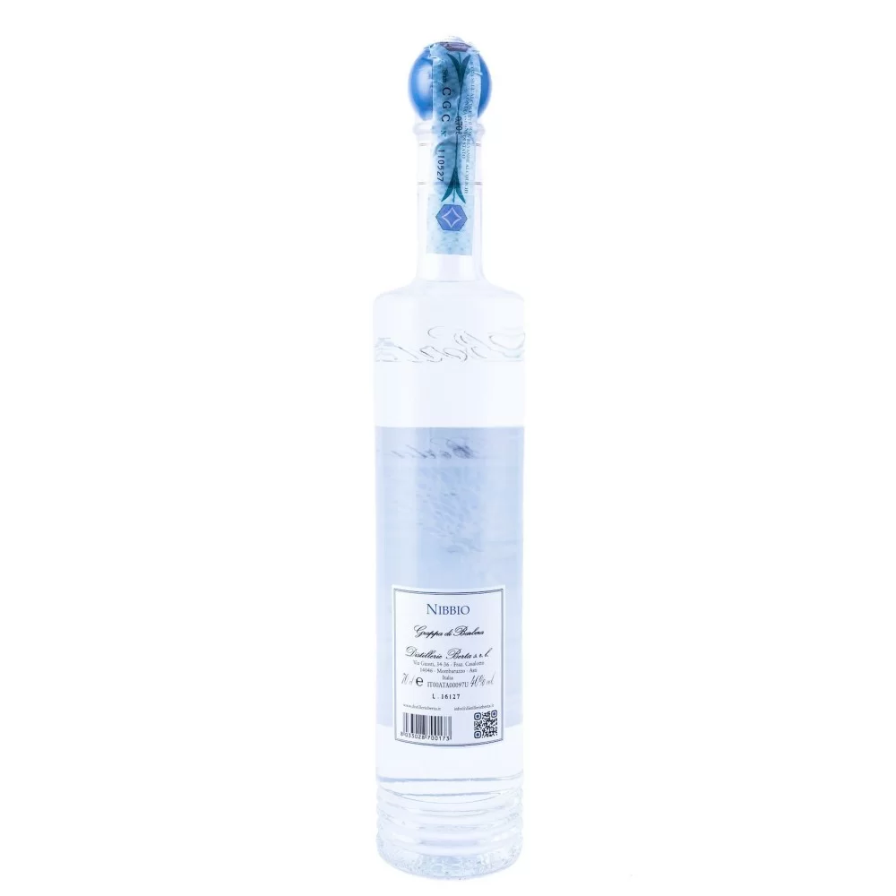 Grappa di Barbera Nibbio, Berta 70cl