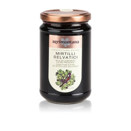 Agrimontana Confettura Extra di Mirtilli Selvatici 350g