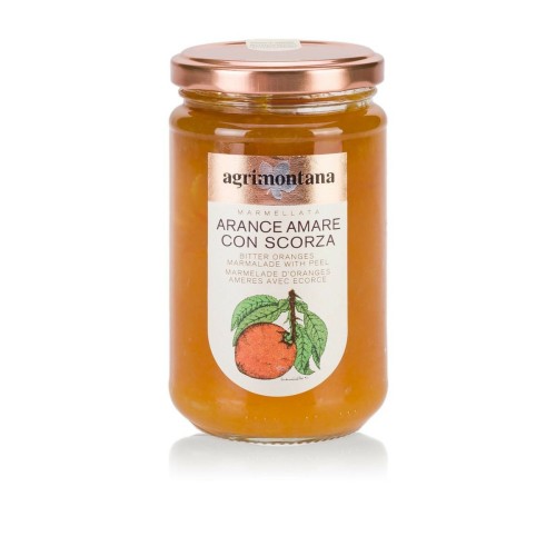 Agrimontana Marmellata di Arance Amare Con Scorza 350 g