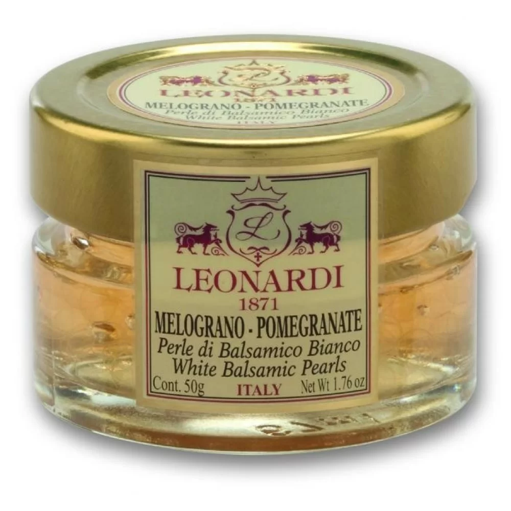 Leonardi Perle di Balsamico Al Melograno 50 g Leonardi Perle di Balsamico Al Melograno 50 g