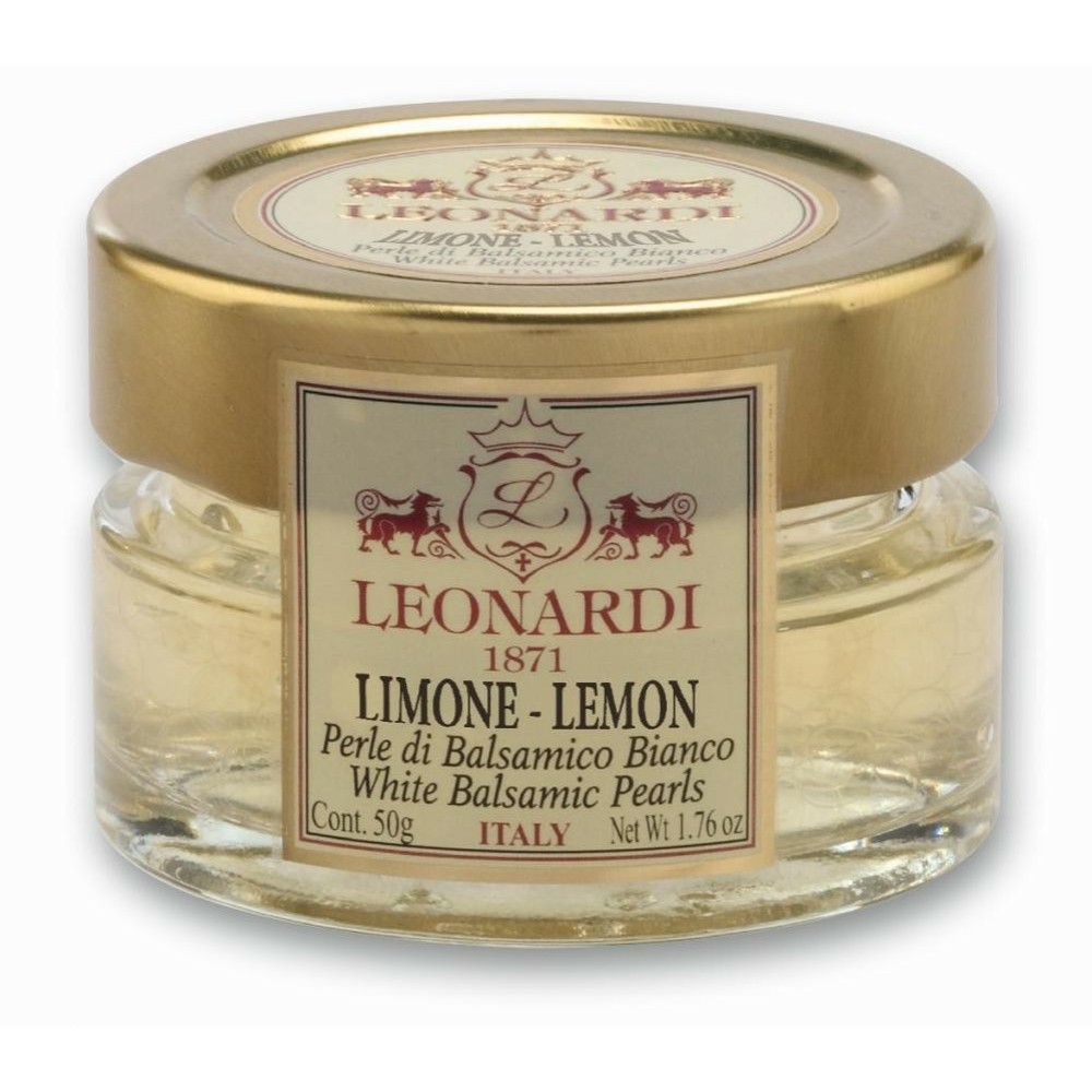 Leonardi Perle di Balsamico Bianco al Limone 50g