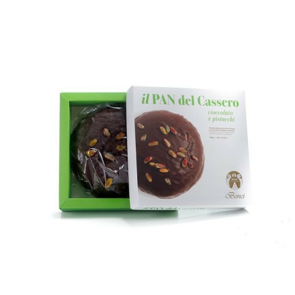 Bonci Pasticceria Pan del Cassero Pistacchi e Cioccolato 500g