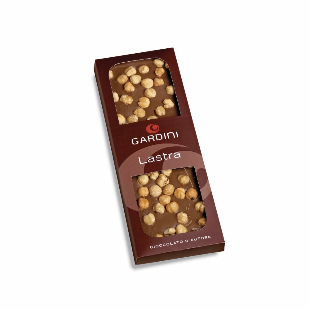 Gradini Lastra Cioccolato al Latte con Nocciole 320g