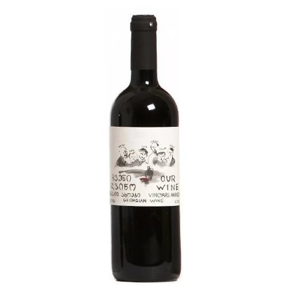 Our Wine Georgia  Saperavi  Akhoebi 2015