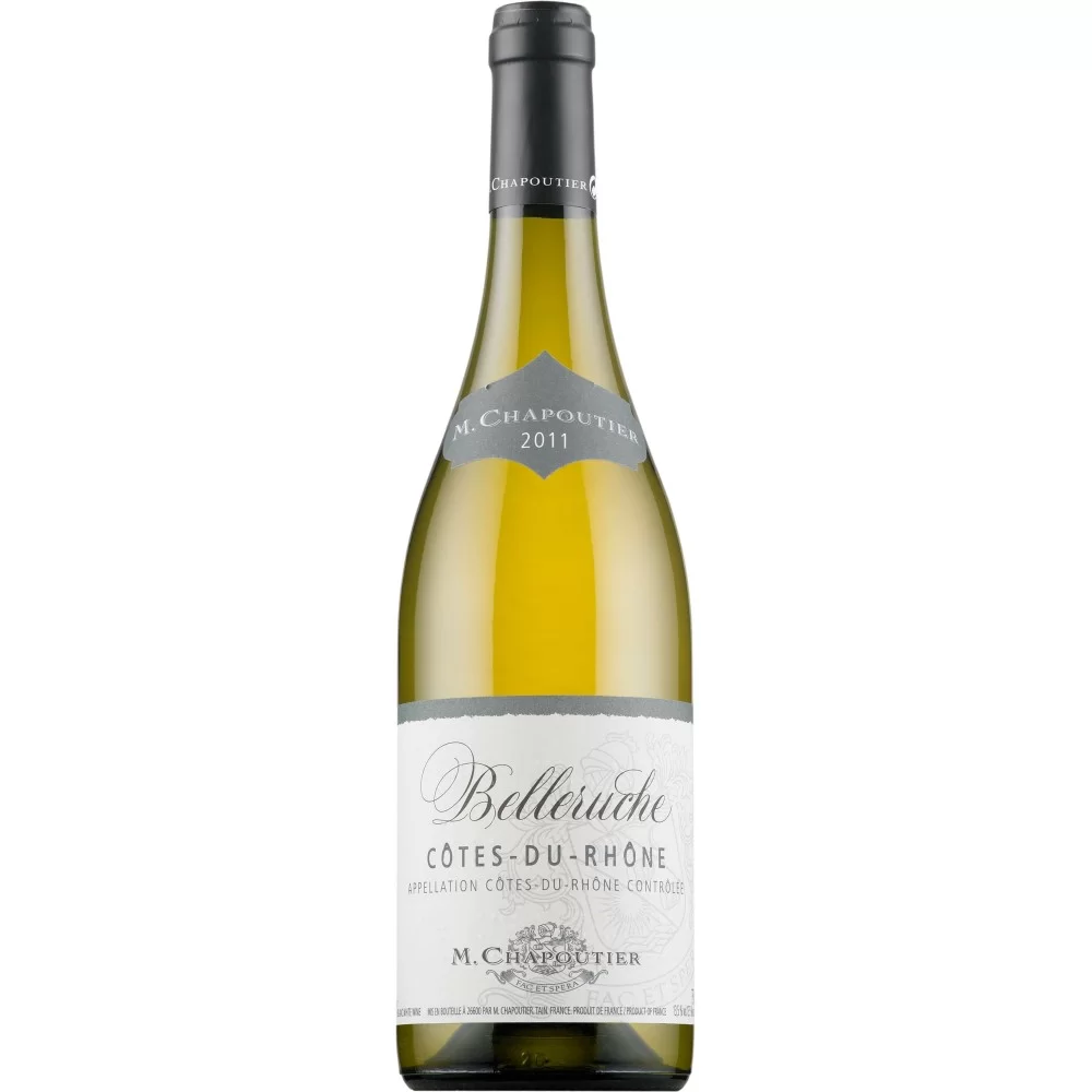 M.Chapoutier belleruche Côte du Rhône Aop Blanc