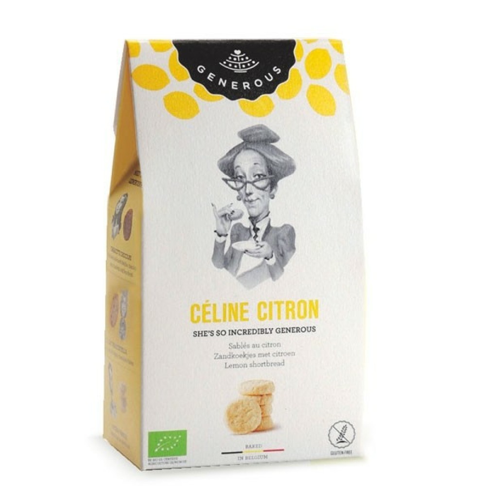 Generous Frollini al limone Biologici Senza Glutine