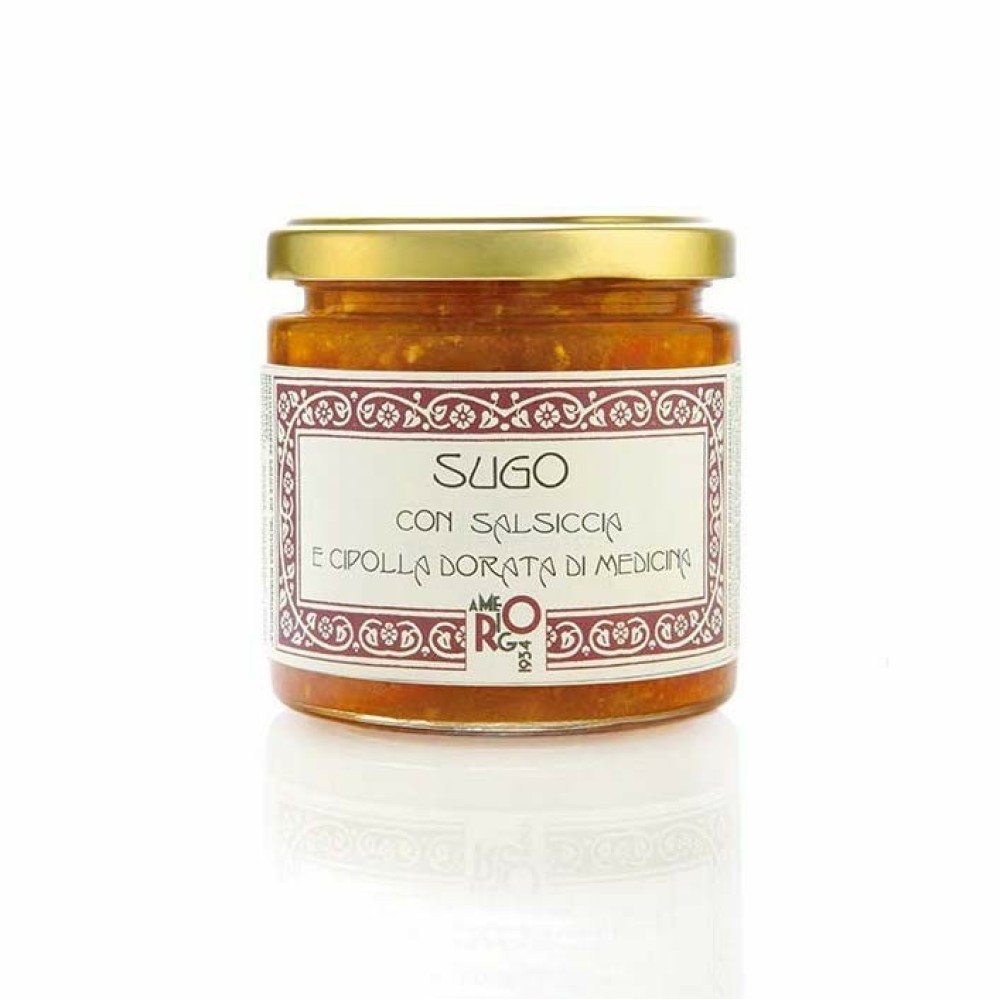 La Dispensa di Amerigo 1934 Sugo con Salsiccia e Cipolla dorata di Medicina