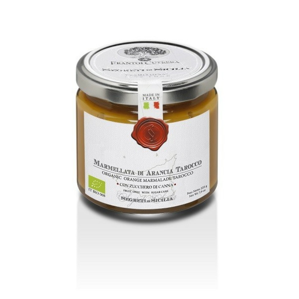 Frantoi Cutrera Segreti di Sicilia Marmellata di Arancia Tarocco 225g