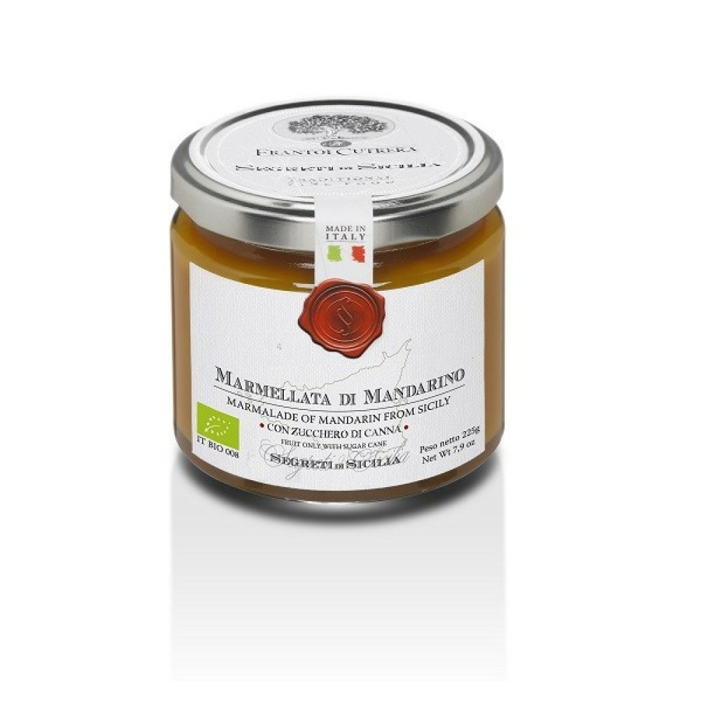 Frantoi Cutrera Segreti di Sicilia Marmellata di Mandarino 225 g