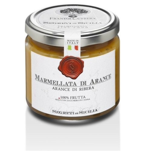 Frantoi Cutrera Segreti di Sicilia Marmellata di Arancia Gialla Siciliana 225g.