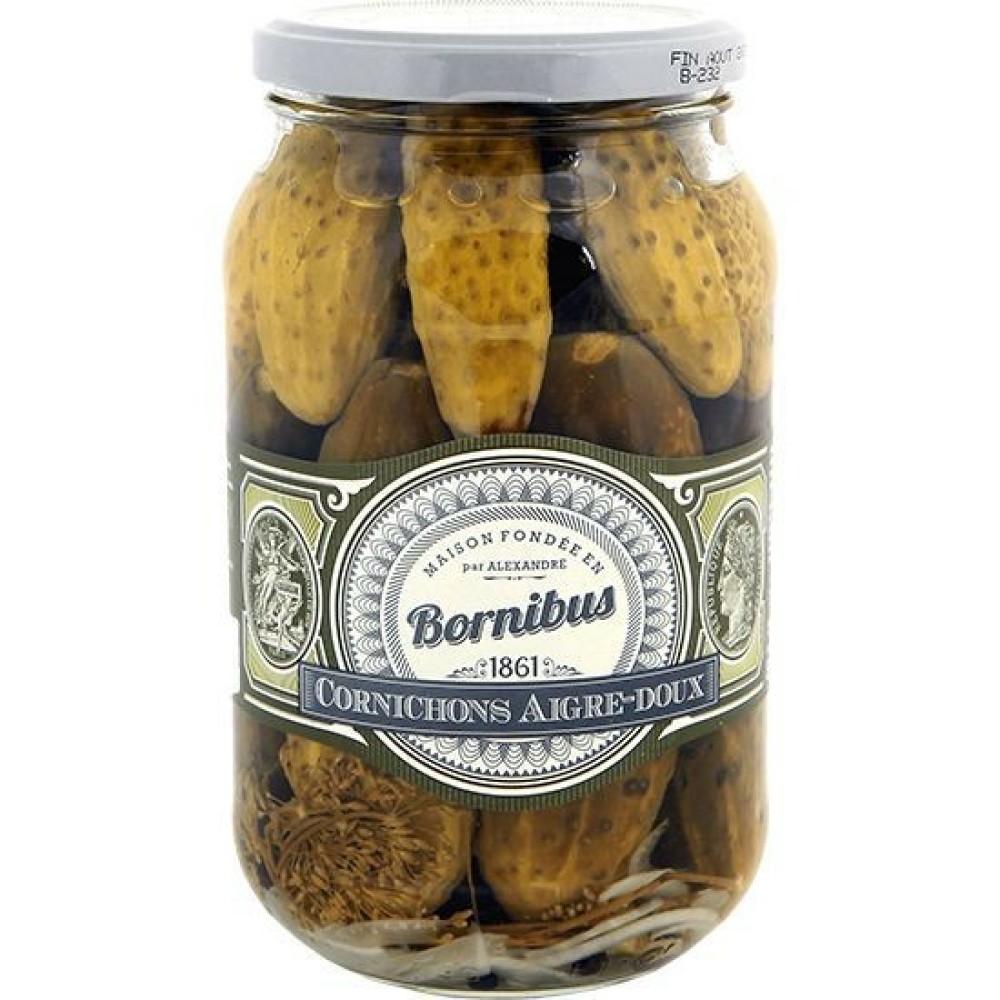 Bornibus Cetrioli in Agro Dolce 860g