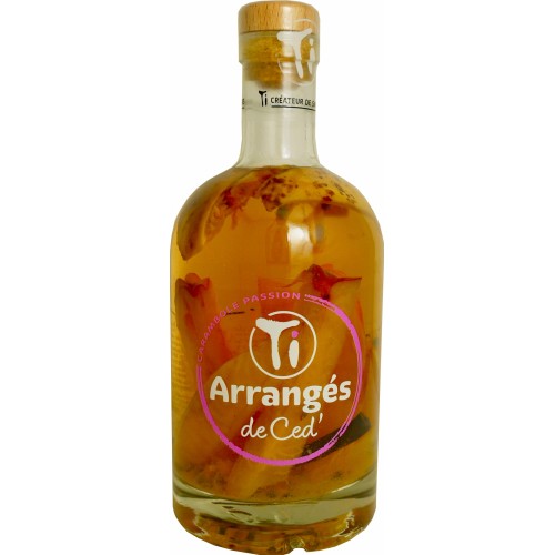 Ti arrangés de Ced Rum Agricolo AOC Carambola e Passion Fruit