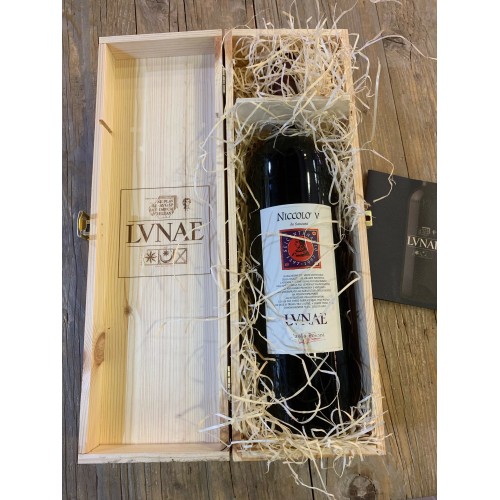 Lunae Colli di Luni DOC Niccolò V  2015 Magnum in Cassa di Legno.