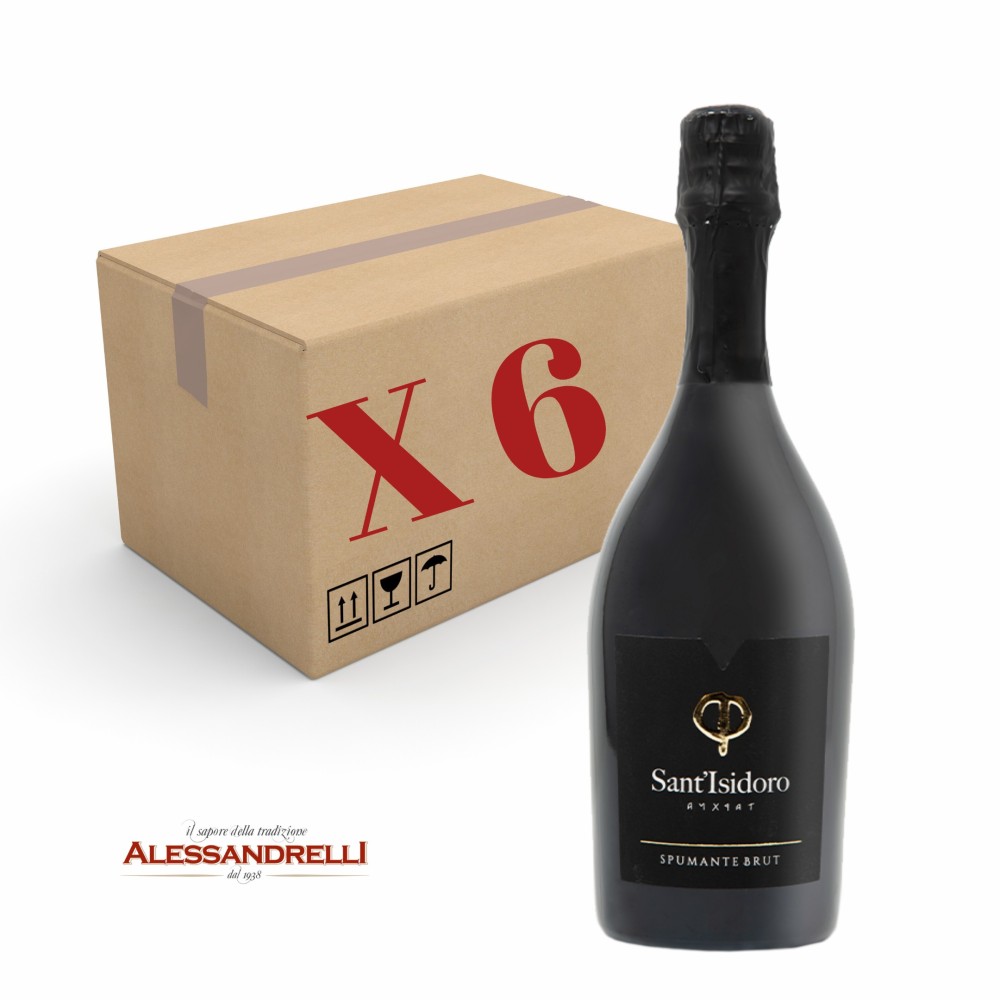 Tenuta Sant’ Isidoro Spumante Brut box 6 Bottiglie