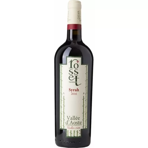 Rosset Terroir Syrah 2016 Vendemmiato a mano