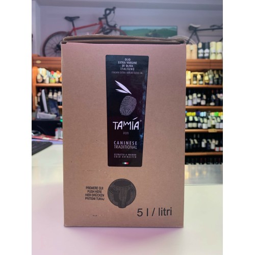 Tamia Olio Extra Vergine di Oliva Cultivar Canino  Bag in Box 5lt
