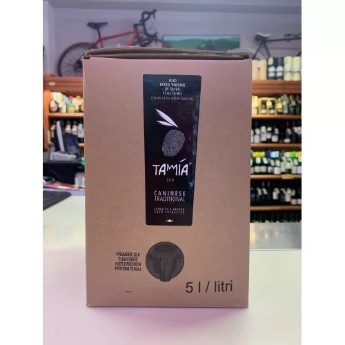 Tamia Olio Extra Vergine di Oliva Cultivar Canino  Bag in Box 5lt