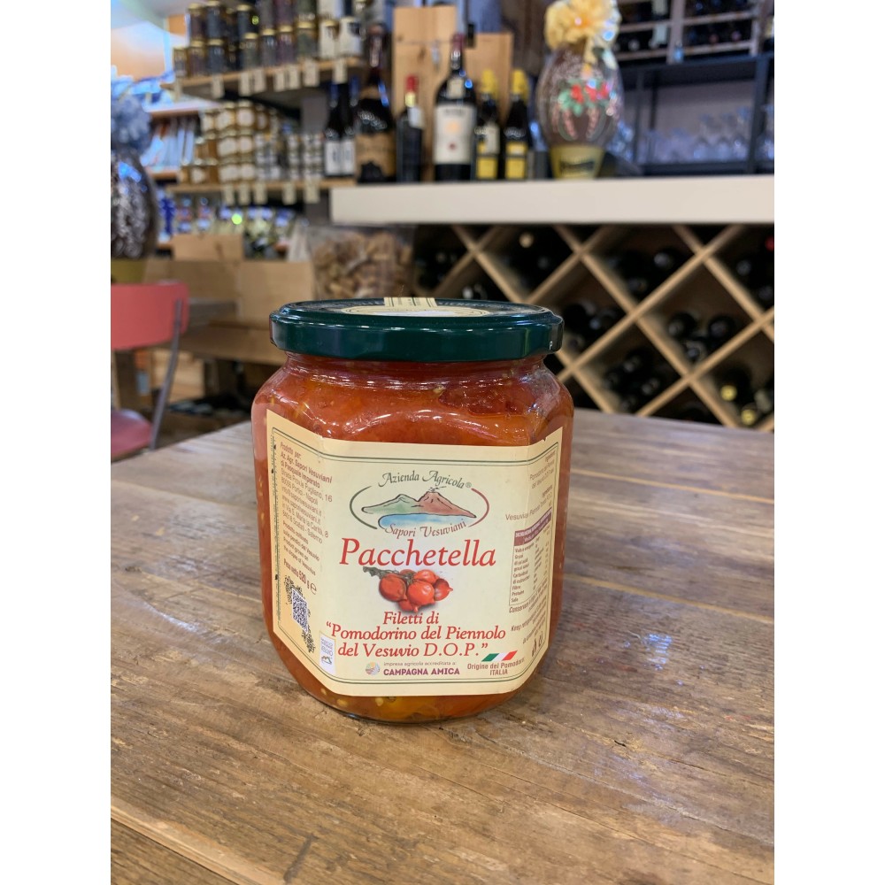 Az.Agricola Sapori Vesuviani Pacchetella Pomodorino del Piennolo del Vesuvio D.O.P. 500g