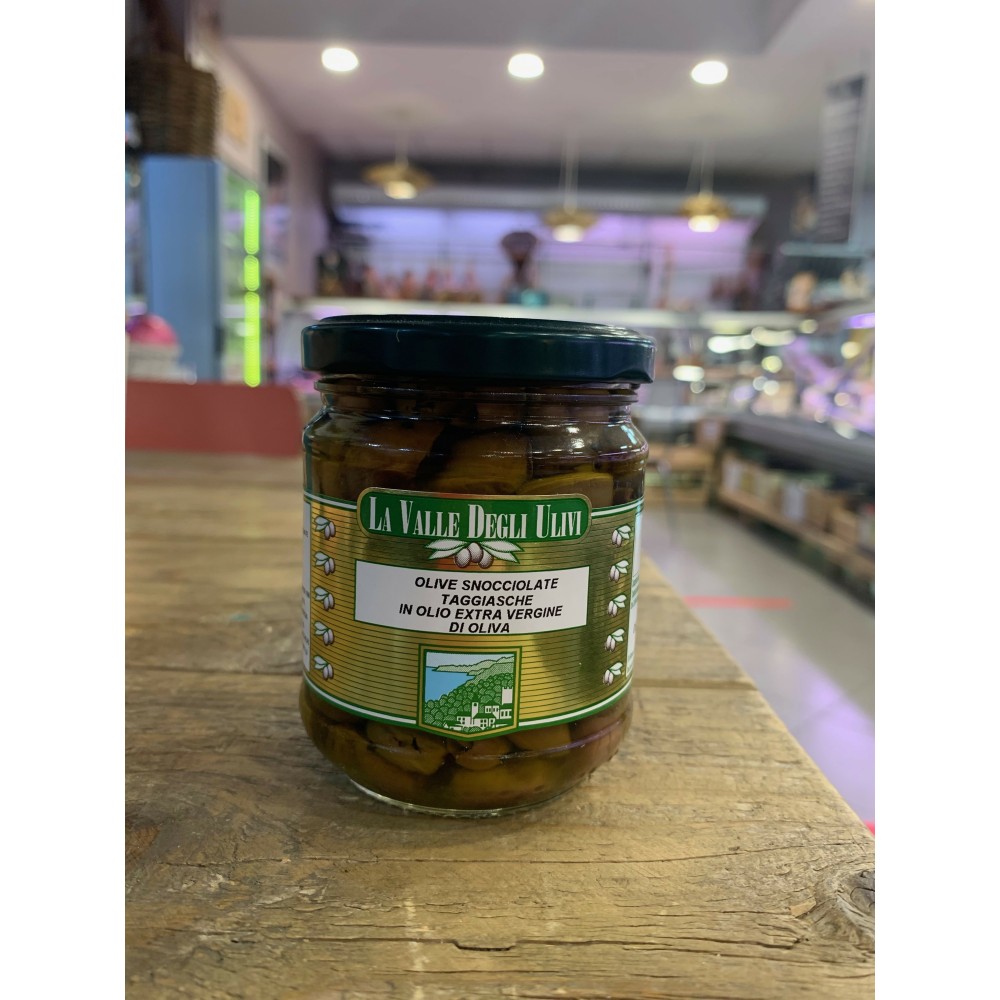 La Valle degli Ulivi Olive Taggiasche Denocciolate in Olio EVO