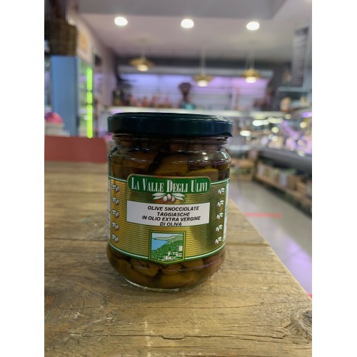 La Valle degli Ulivi Olive Taggiasche Denocciolate in Olio EVO