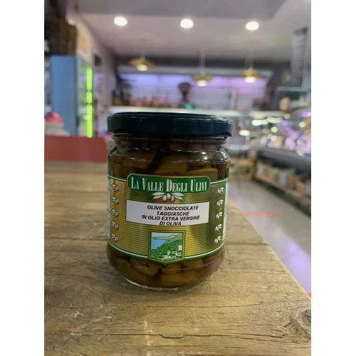 La Valle degli Ulivi Olive Taggiasche Denocciolate in Olio EVO