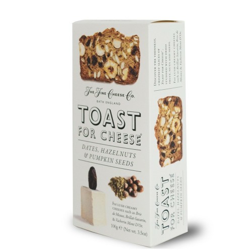 The Fine Cheese And Co. Toast For Cheese Datteri,Nocciole e Semi di Zucca